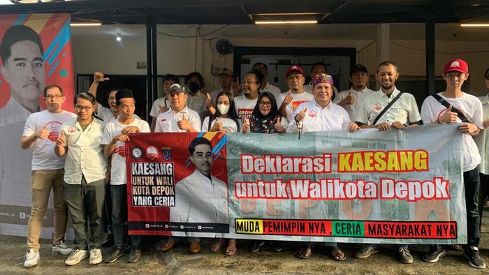 GP Center deklarasi dukung Kaesang Pangarep maju Pilwalkot Depok