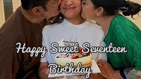 Mayangsari juga mengunggah video ucapan selamat ulang tahun untuk sang putri, lengkap dengan Khirani yang membawa kue ulang tahun. Foto: Instagram