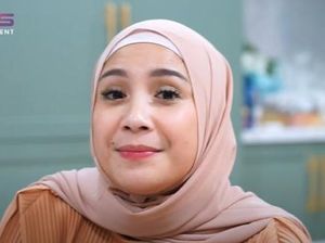 Cantiknya Nagita Slavina dengan Tampilan Berhijab
