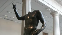 Sebelum dikembalikan ke Turki, patung Septimius Severus menjadi koleksi pamer Metropolitan Museum of Art New York AS (Met Museum) selama 20 tahun, setelah melalui berbagai tangan kolektor seni setelah diselundupkan tahun 1960-an dari kota kuno Boubon Burdur, Turki. (Dok. Manhattan District Attorney’s Office)