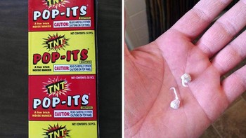 Bayangkan kalau sudah kebelet tiba-tiba kena prank petasan di toilet seperti ini. Foto: Bored Panda