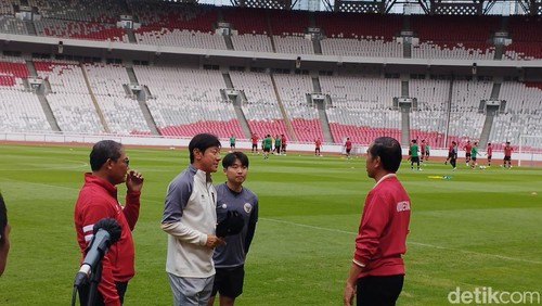 Presiden Jokowi di GBK Temui Timnas Indonesia U-20