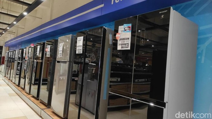 Promo kulkas di Transmart Ngagel