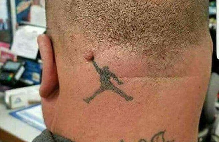 Seni tato yang gagal