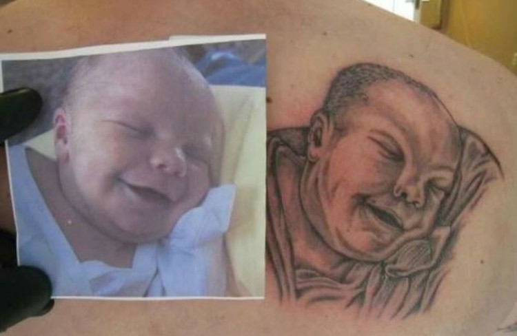 Seni tato yang gagal
