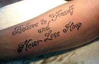 Seni tato yang gagal