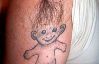 Seni tato yang gagal