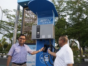 NTB Kini Punya 9 SPBU Listrik, Terbaru Ada di Lombok Epicentrum Mall