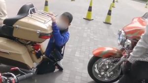 Polisi: Pria Tempelkan Kemaluan ke Knalpot Moge Alami Keterbelakangan Mental