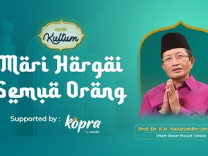 detikKultum Nasaruddin Umar: Jangan Pilih-pilih dalam Menghargai Orang