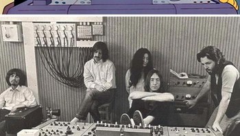 Grup The Beatles saaat reakaman lagu Let It Be pada tahun 1969. Foto: Boredpanda