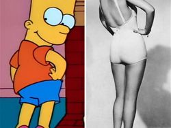Saat Karakter The Simpsons Mengulang Foto Momen Ikonik Dunia
