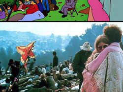 Saat Karakter The Simpsons Mengulang Foto Momen Ikonik Dunia