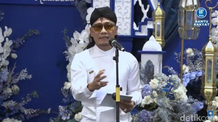 Gus Miftah di acara PAN, Minggu (2/4/2023). (Tangkapan layar PAN TV)