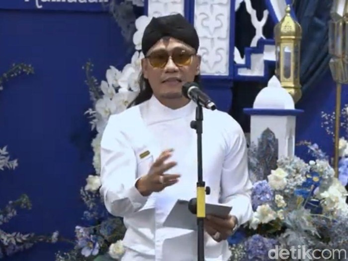 Gus Miftah di acara PAN, Minggu (2/4/2023). (Tangkapan layar PAN TV)