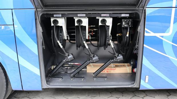 Hino Bus Mobile Workshop