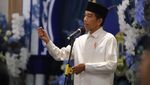 Lihat Lagi Momen Jokowi Lesehan Bareng Ketum Parpol di Markas PAN