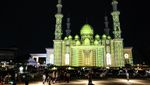 Masjid At-Thohir Tampilkan Video Mapping Ramadan, Indah Banget