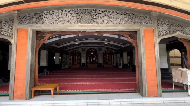 Masjid Al Hikmah di Jalan Soka, Denpasar.