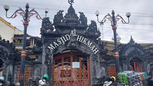 Masjid Al Hikmah di Jalan Soka, Denpasar.