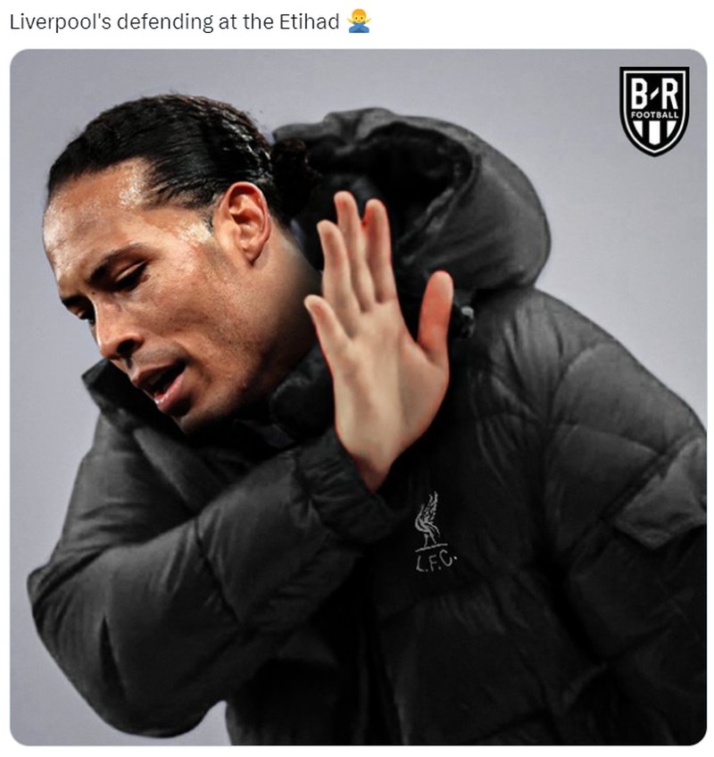 Meme Liverpool Kalah 1-4 dari Manchester City