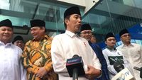 Pertemuan Di PAN Bahas Koalisi Besar? Jokowi: Yang Bicara Itu Ketua Partai