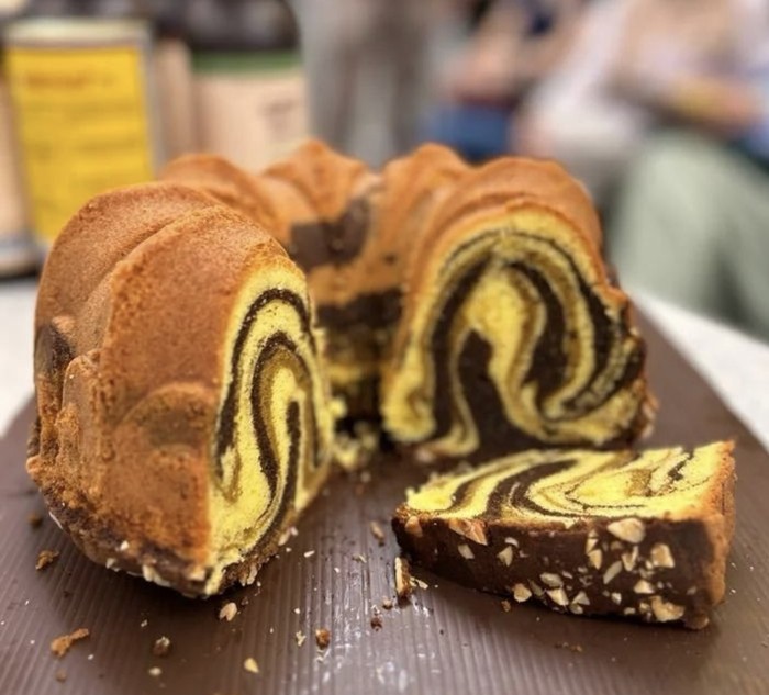 Resep Cake Marmer Heavy Dough