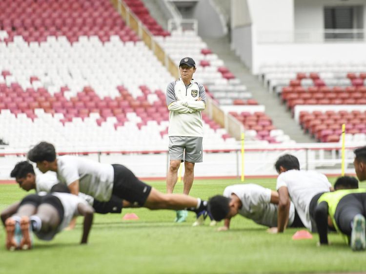 Resmi Dibubarkan, Begini Potret Latihan Terakhir Timnas U-20