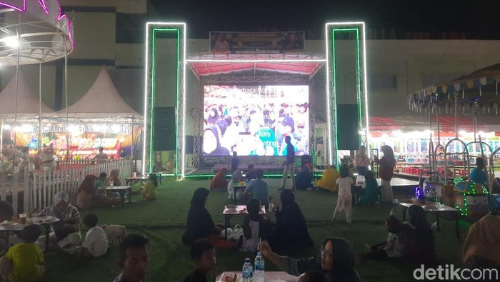 Suasana di Ramadhan Fair Medan.