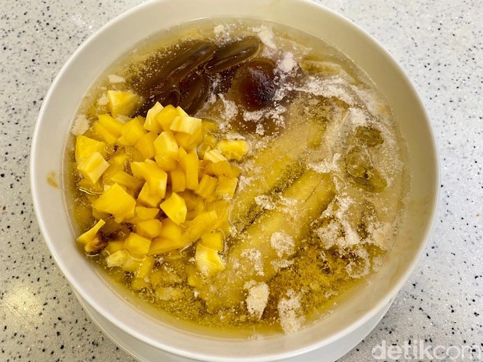 Sultan! Es Kolak Pisang Chef Yongki dengan Nangka dan Sumsum Hijau