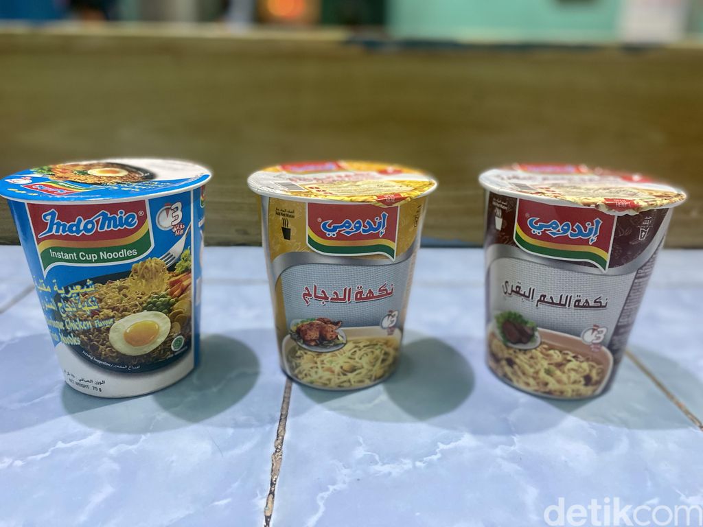 Varian Indomie yang ada di Arab