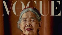 Nenek 106 Tahun Penuh Tato Asal Filipina Jadi Model Vogue, Ukir Sejarah