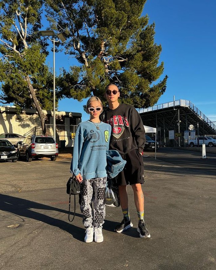 Agnez Mo dan Adam Rosyadi Agnez Mo dan Adam Rosyadi