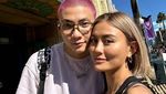 7 Potret Mesra Agnez Mo-Adam Rosyadi yang Dikira Putus