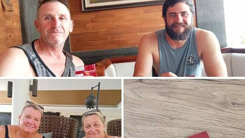 Foto viral bule yang terlihat menawarkan jasa antar kartu perdana ke hotel-hotel.