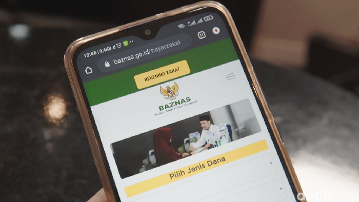 Cara Membayar Zakat Fitrah Online di BAZNAS
