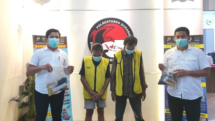 Dua lansia pengedar sabu di Surabaya kembali ditangkap