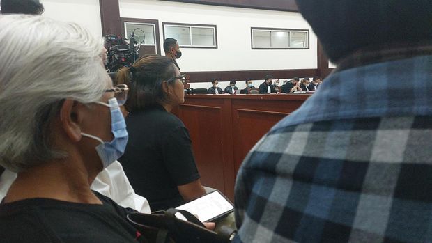 Fatia di sidang Haris Azhar (Rumondang-detikcom)
