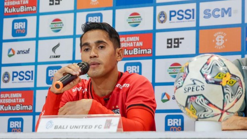 Gelandang Bali United M. Sidik Saimima. Foto: Istimewa