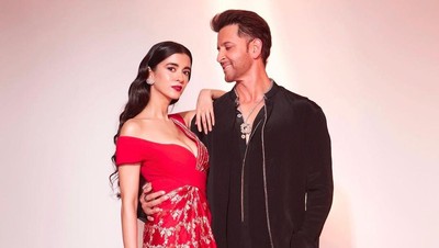 5 Potret Terbaru Hrithik Roshan dan Saba Azad yang Makin Mesra