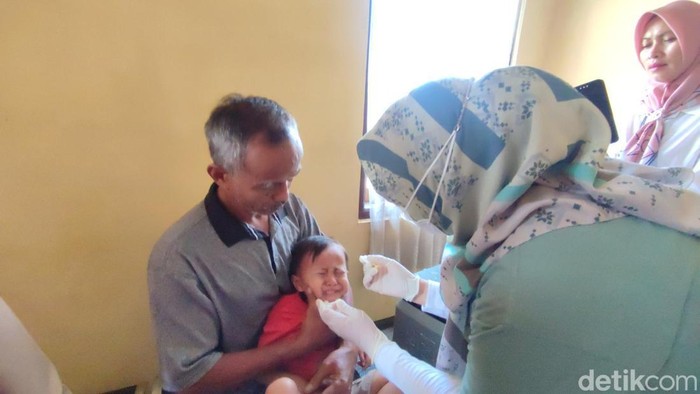 Imunisasi polio di Ciamis