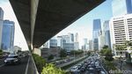 Jalan Sudirman Jakarta Macet Banget, WFH Jadi Solusi?