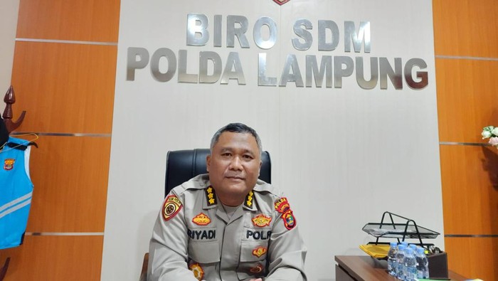 Karo SDM Polda Lampung, Kombes Riyadi Nugroho