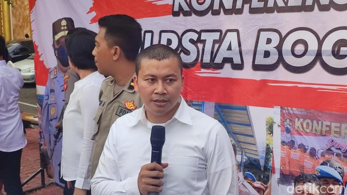 Kasat Reskrim Polresta Bogor Kota Kompol Rizka Fadhila