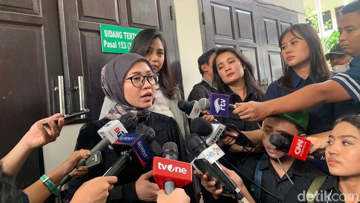 Kuasa hukum David, Mellisa Anggraeni (Mulia Budi/detikcom)