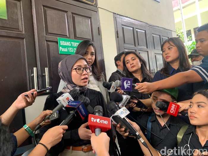 Kuasa hukum David, Mellisa Anggraeni (Mulia Budi/detikcom)