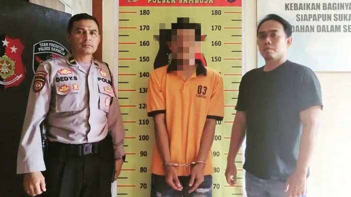 Pria berinisial HZ (31) di Kutai Kartanegara (Kukar), Kalimantan Timur (Kaltim) ditangkap karena menganiaya petugas SPBU berinisial MR (24).