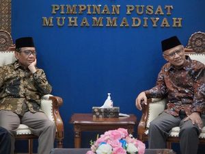 Mahfud Temui Haedar di Kantor PP Muhammadiyah Jogja, Bahas Apa?