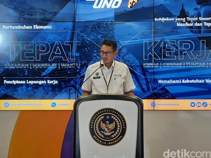 Menparekraf Sandiaga Uno