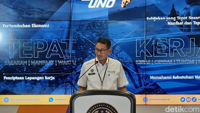 Menparekraf Sandiaga Uno